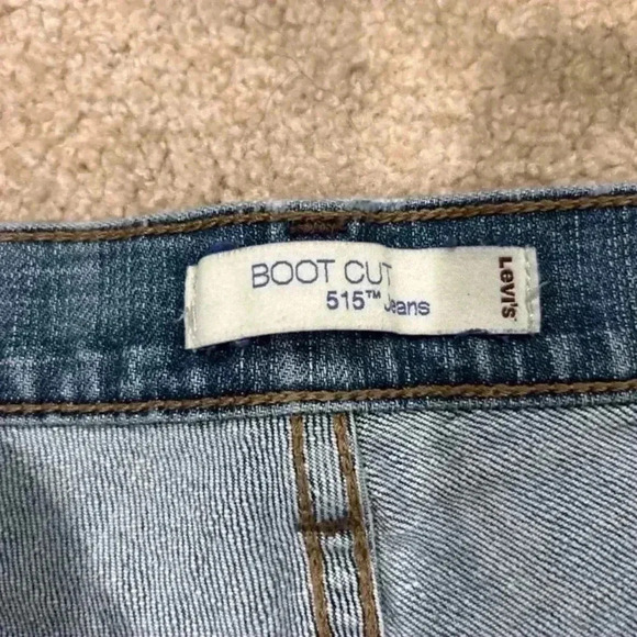 Levi’s 515 blue jean shorts in size 4 - Picture 4 of 5